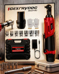 Set cheie cu clichet 12 V cu acumulator