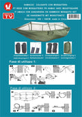 Hamac de camping cu plasă de țânțari (260 x 140 cm)