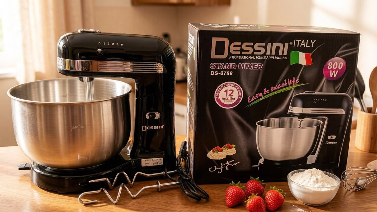 Robot de bucătărie Dessini 800 W cu bol inox de 3,5 l