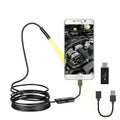 Cameră de inspecție endoscopică USB 3 în 1 (2 m) pentru Android și PC