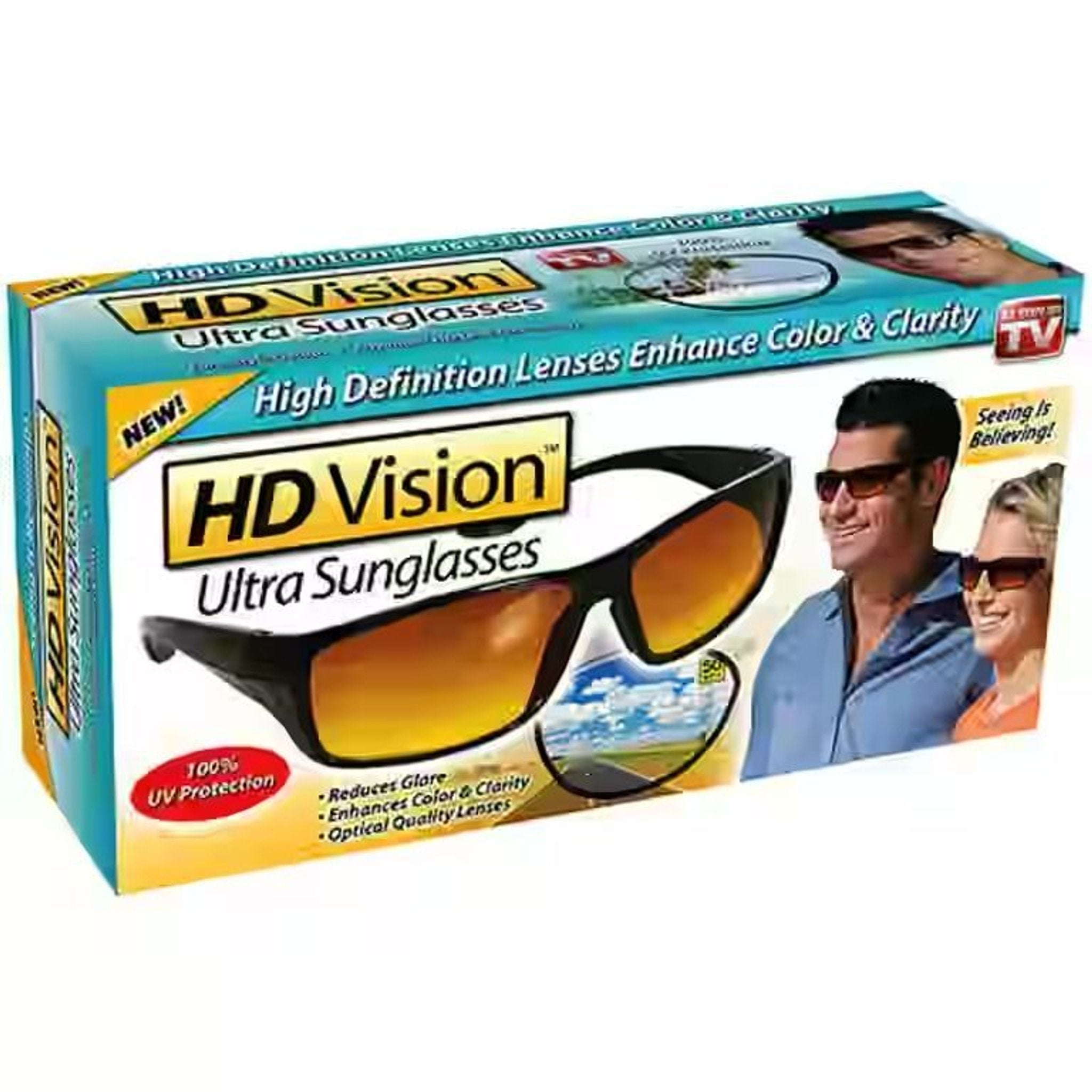 Ochelari de soare HD Vision Ultra (lentile chihlimbar anti-orbire)