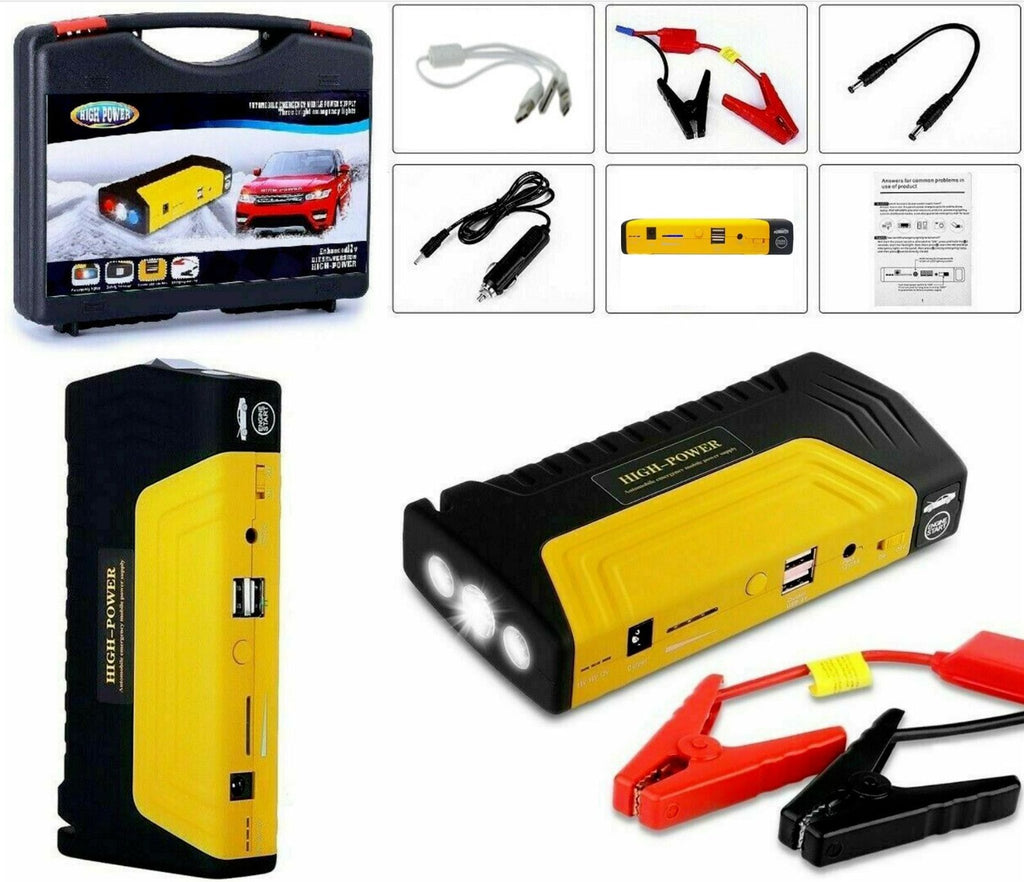 Starter auto portabil și power bank cu valiză