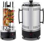 Grătar electric vertical pentru kebab cu frigărui rotative